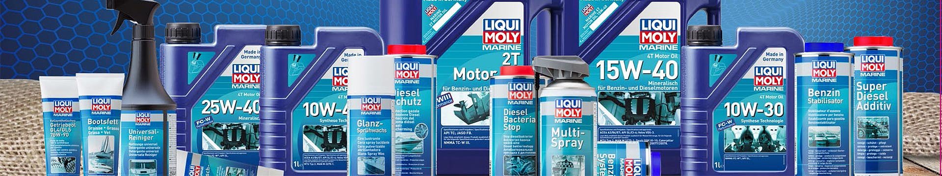 Liqui-Moly-Marineprodukte in der Kuhnle-Werft